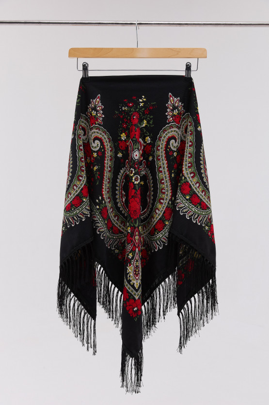 Хустинка Квіти Полісся | hk616009