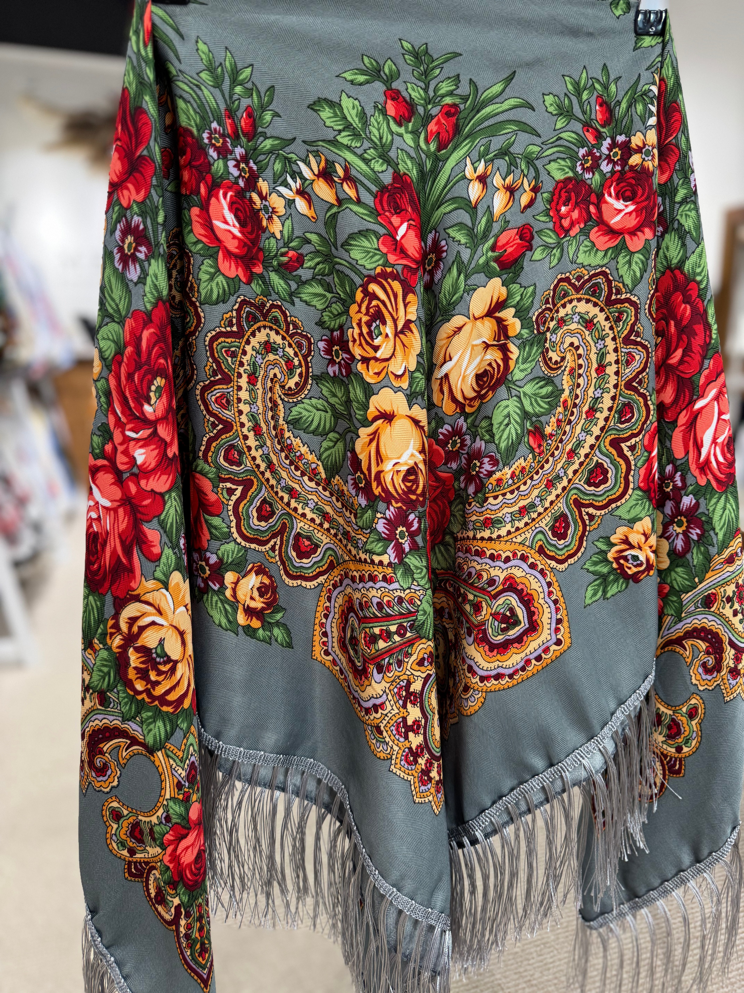 Хустинка Романтичні Квіти