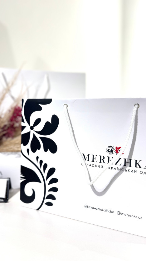 Пакет подарунковий MEREZHKA малий | pk1497
