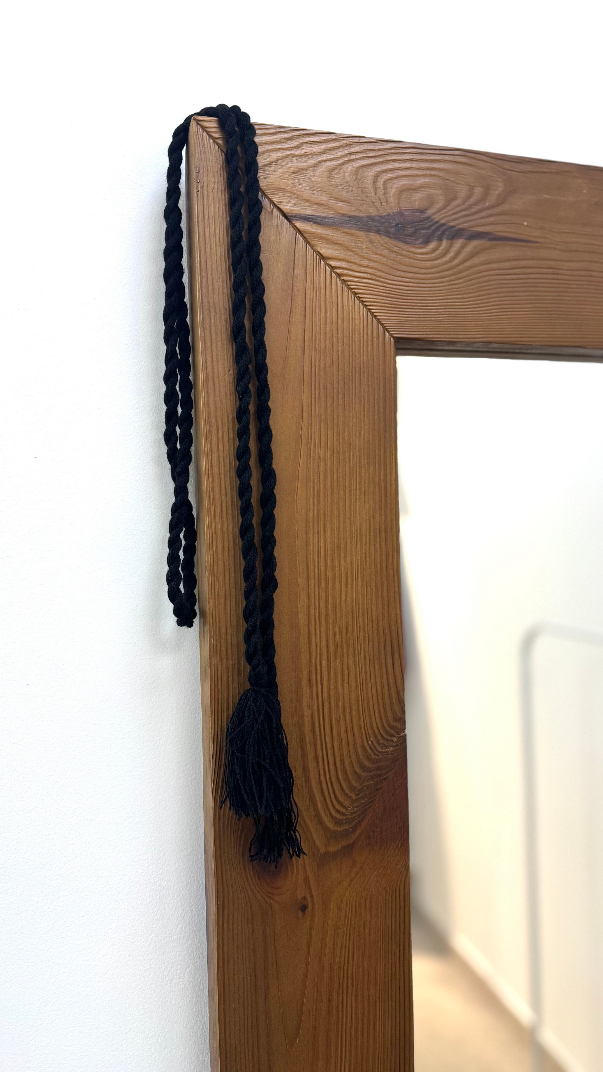 Пояс шнурок чорний