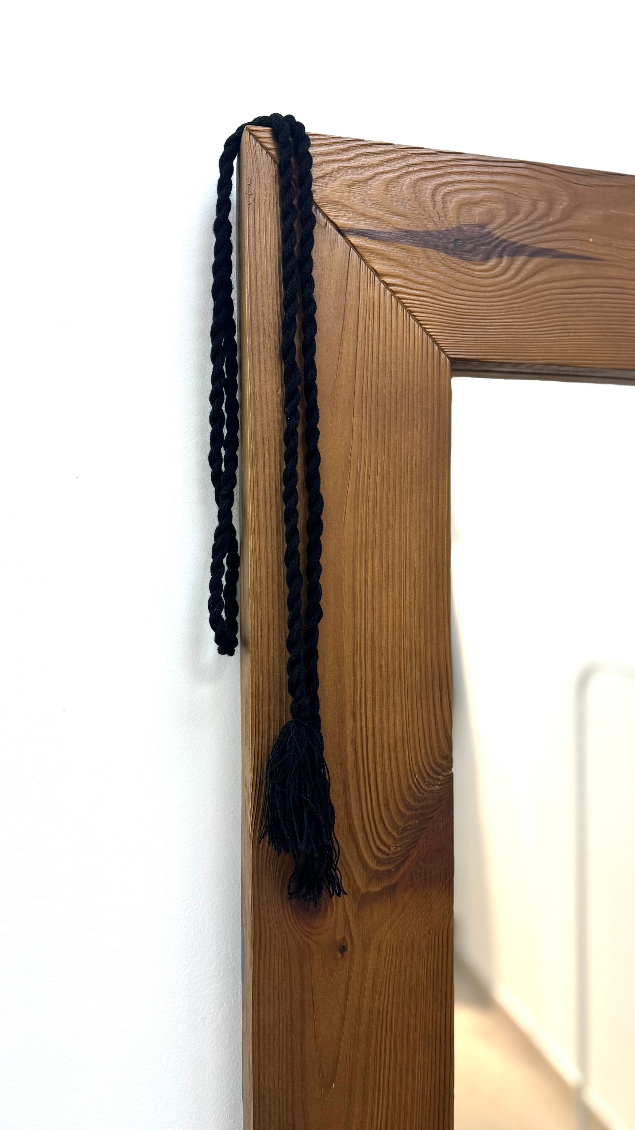 Пояс шнурок чорний