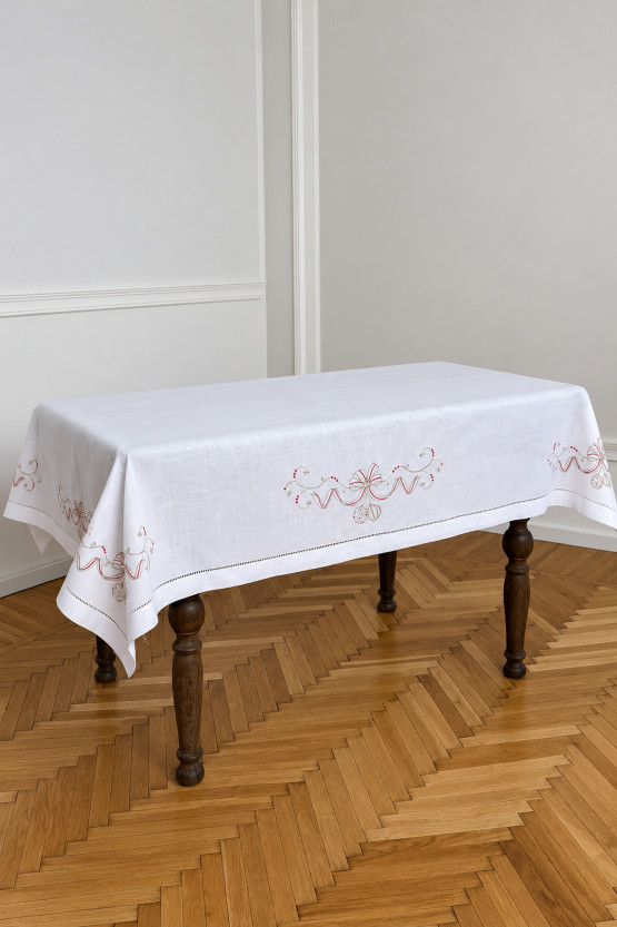Скатертина Новорічна | sk1835 - 120/160