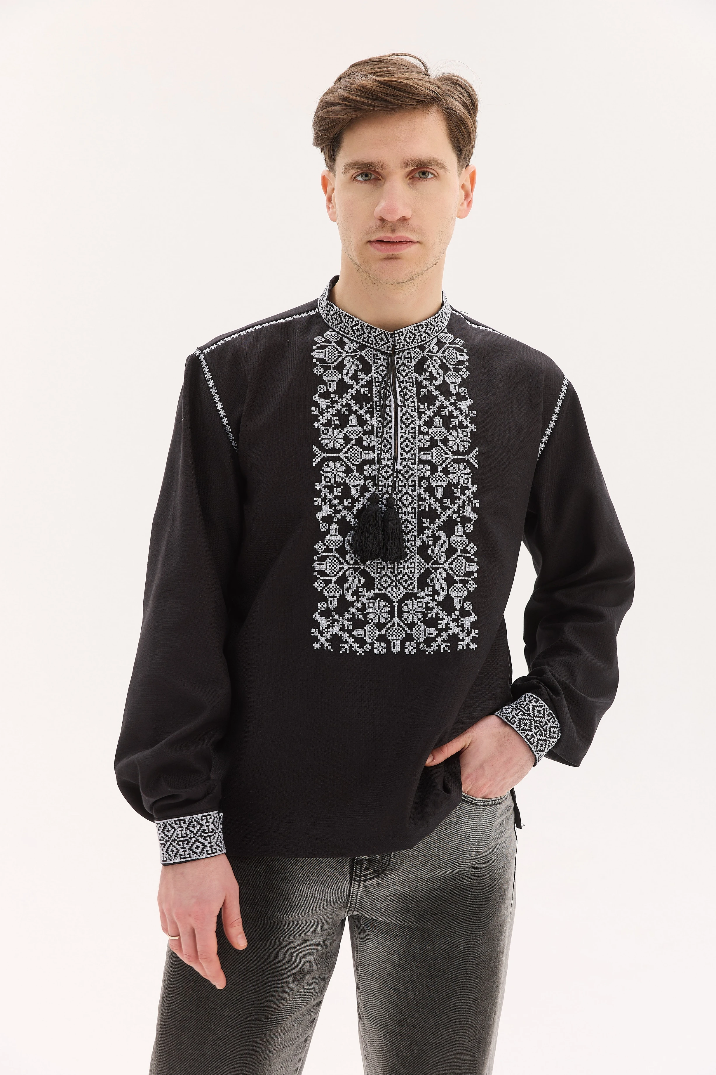 Чоловіча вишита сорочка  Володимир | lm1480