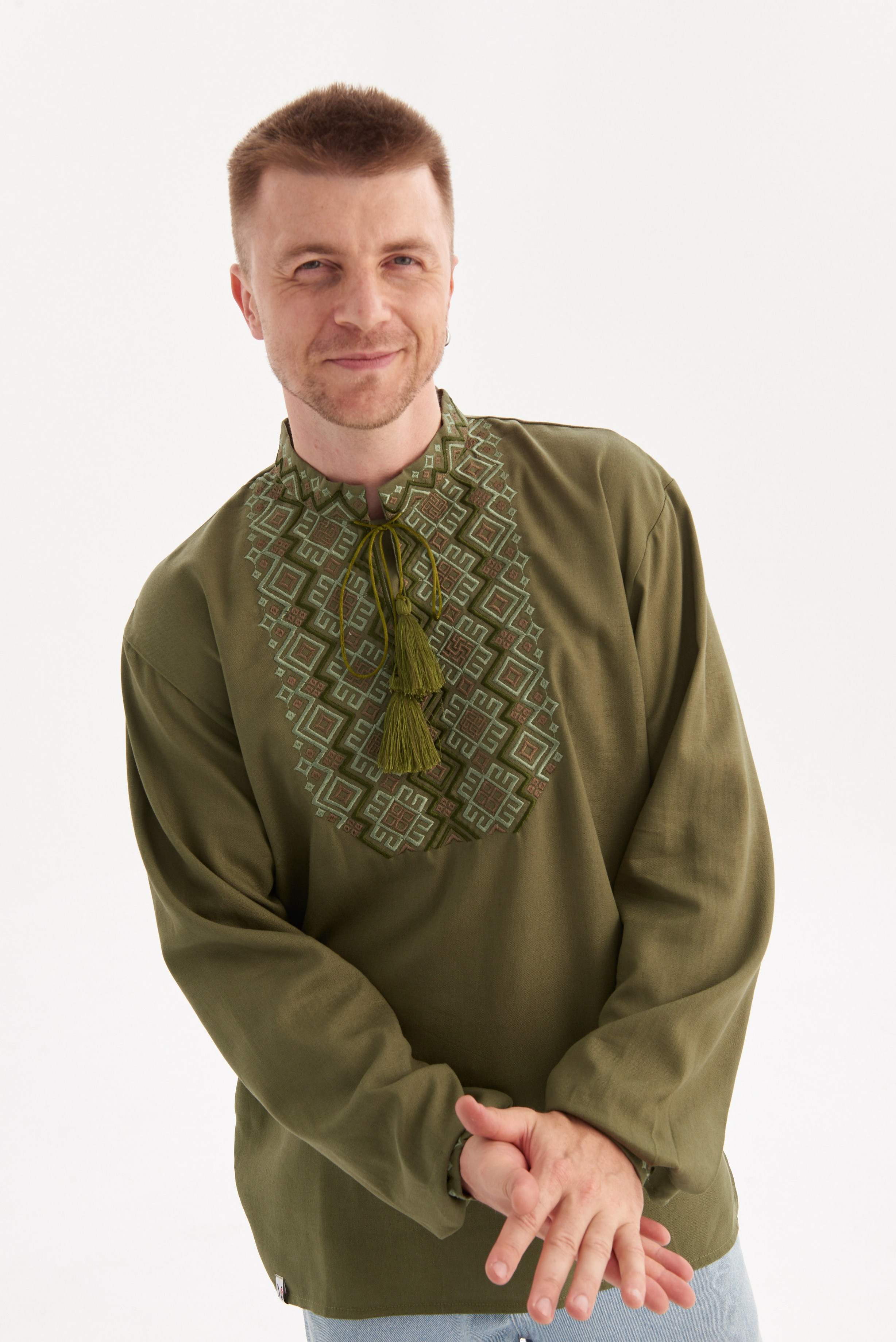 Чоловіча вишиванка Всесвіт