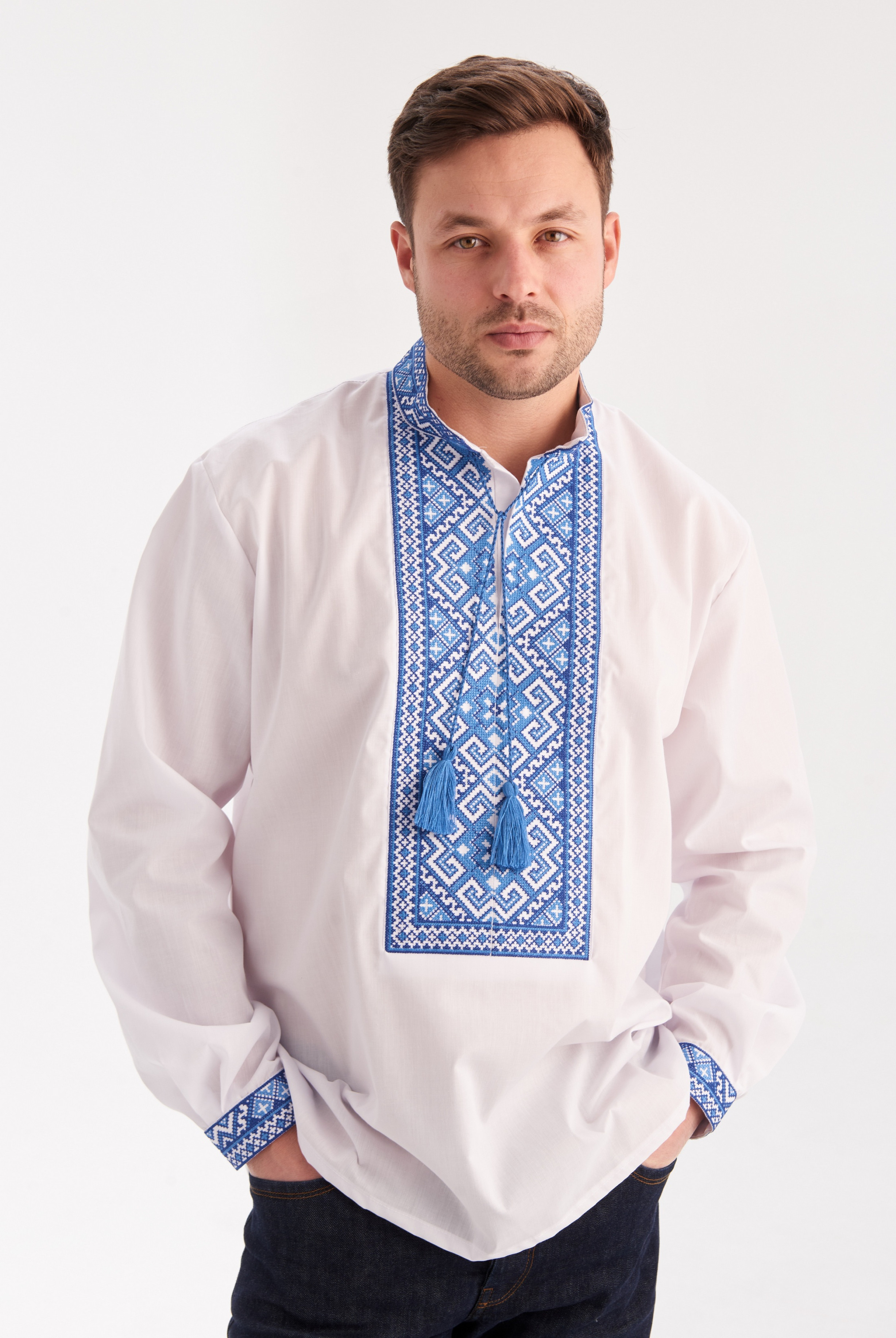 Чоловіча вишиванка Орнамент класичний
