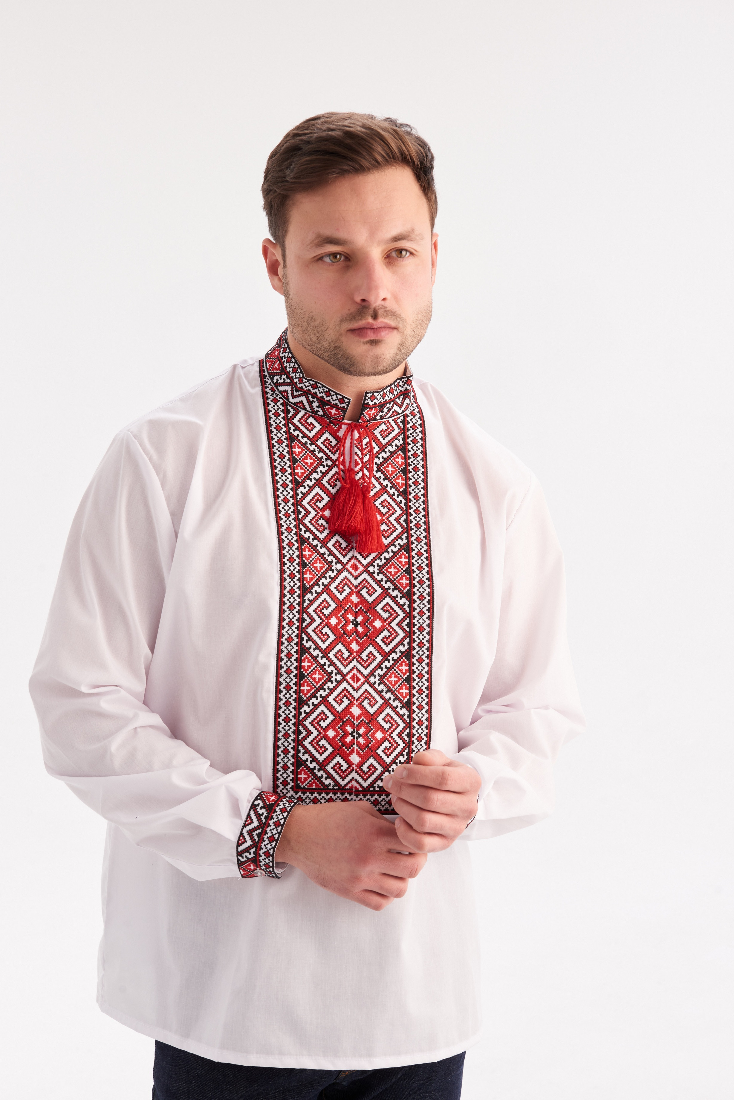 Чоловіча вишиванка Орнамент класичний
