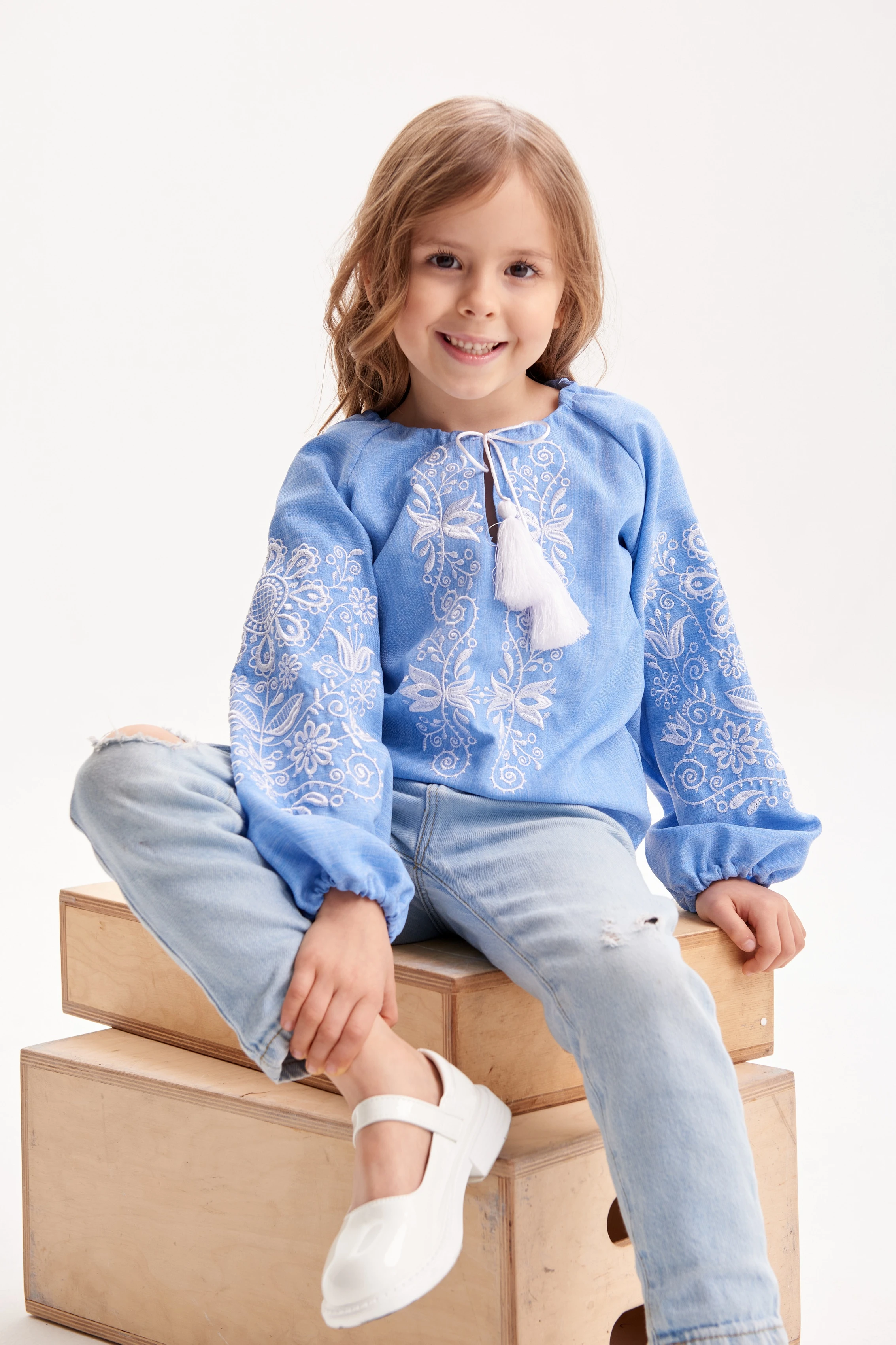 Вишиванка для дівчинки Орнамент | rd204