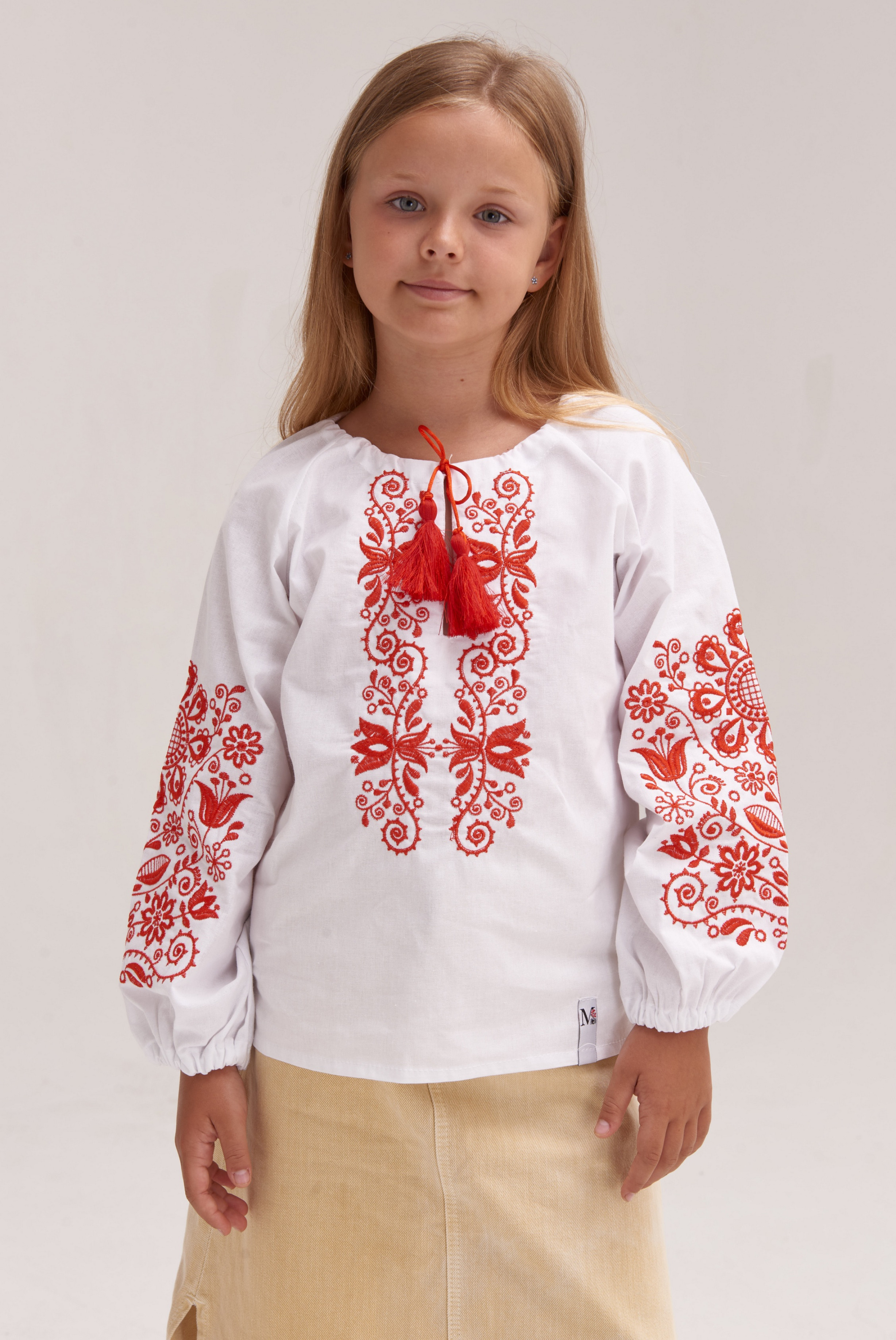 Вишиванка для дівчинки Орнамент