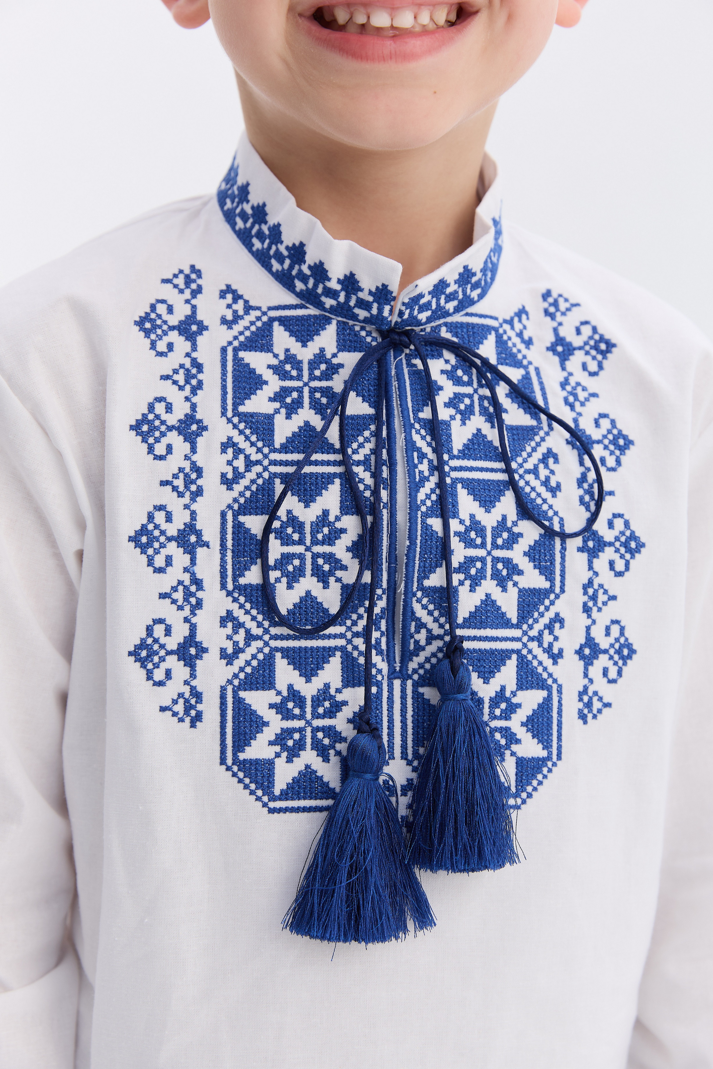 Вишиванка для хлопчика Зірка (бязь)