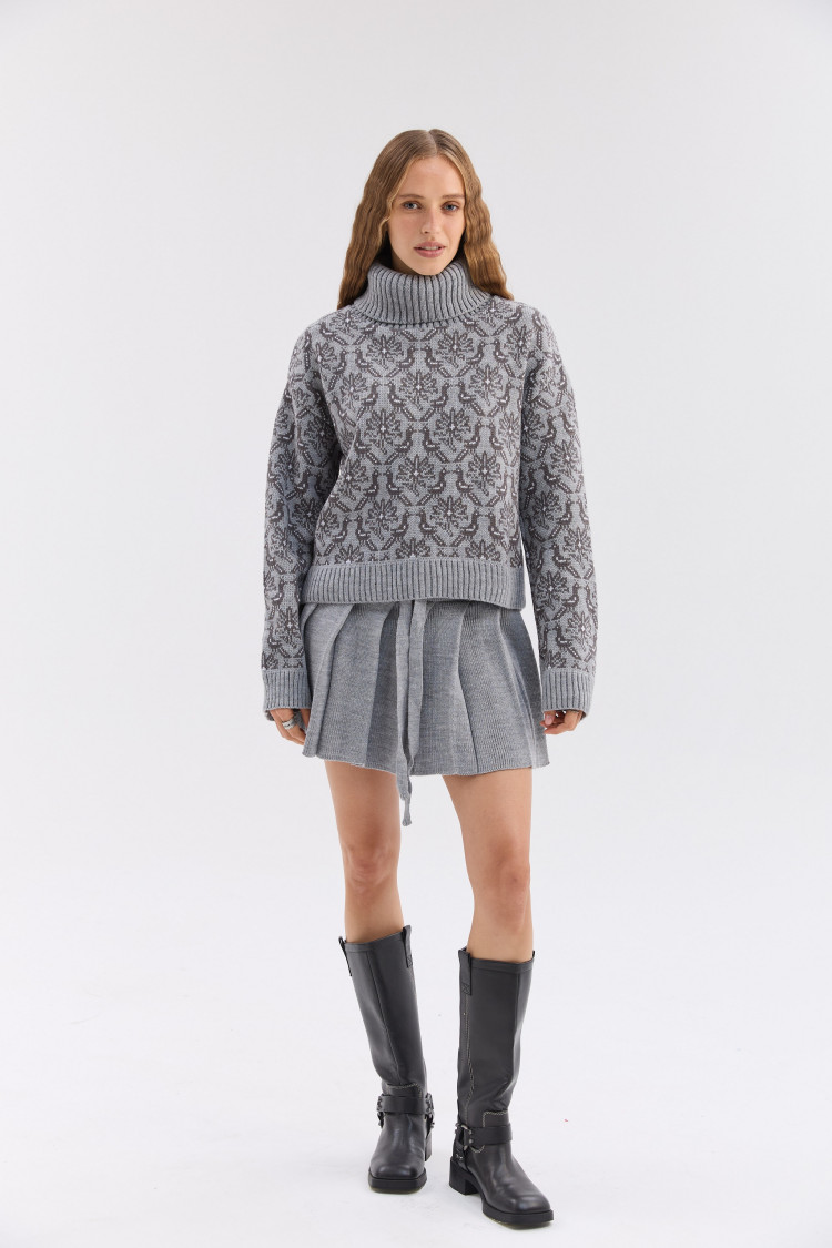 Костюм "Мар'яна" з міні спідницею | vj1277/vj8076