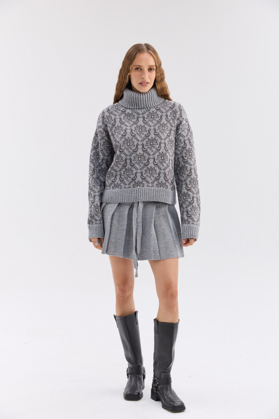 Костюм "Мар'яна" з міні спідницею | vj1277/vj8076