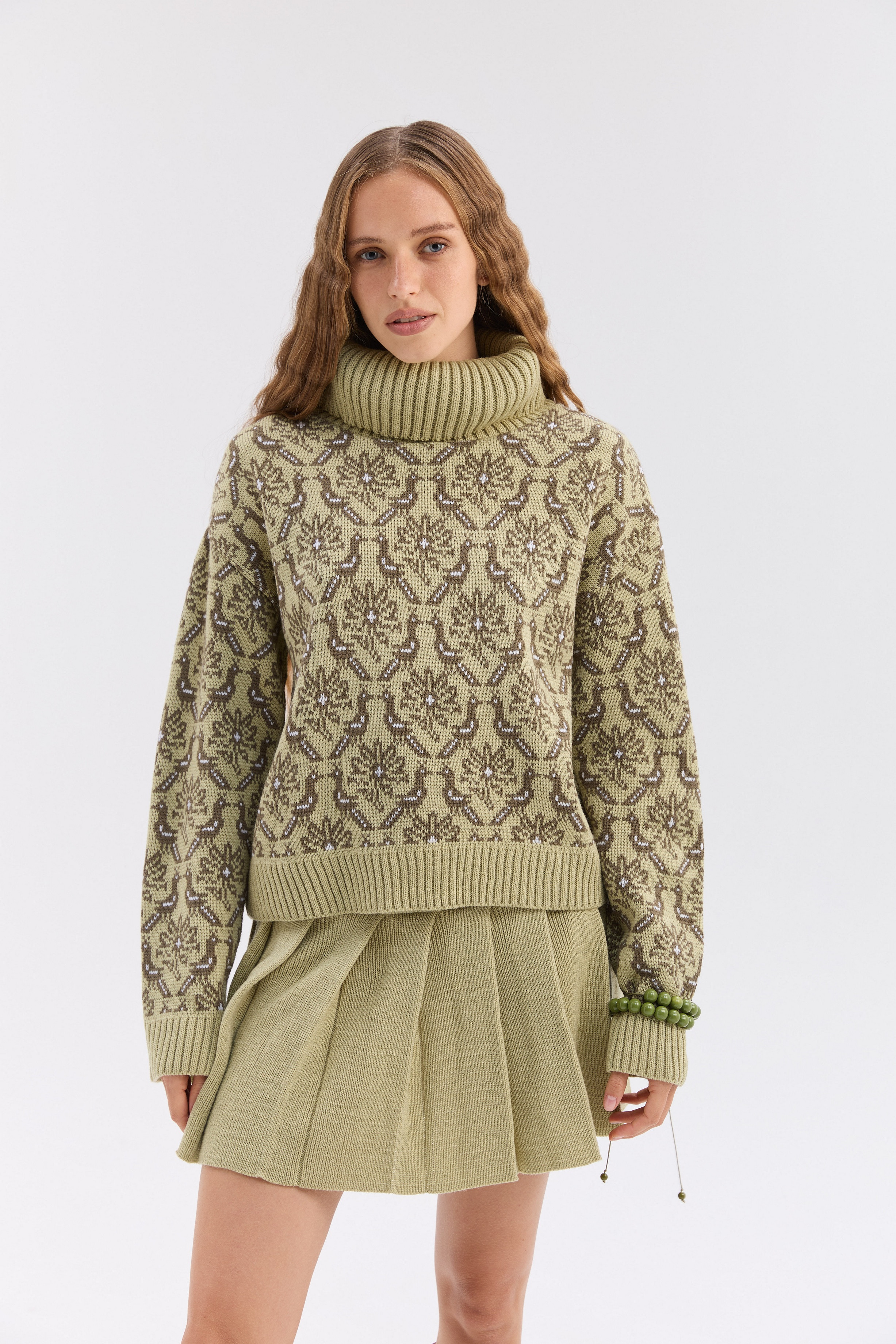 Костюм "Мар'яна" з міні спідницею