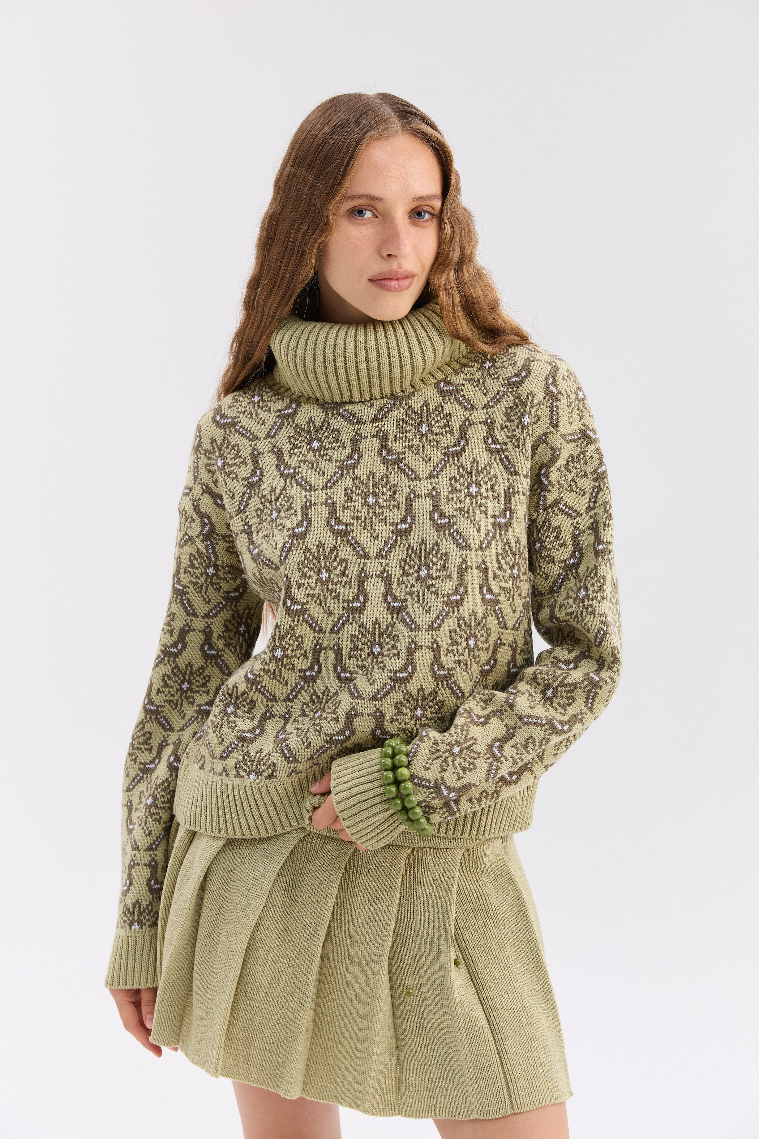 Костюм "Мар'яна" з міні спідницею