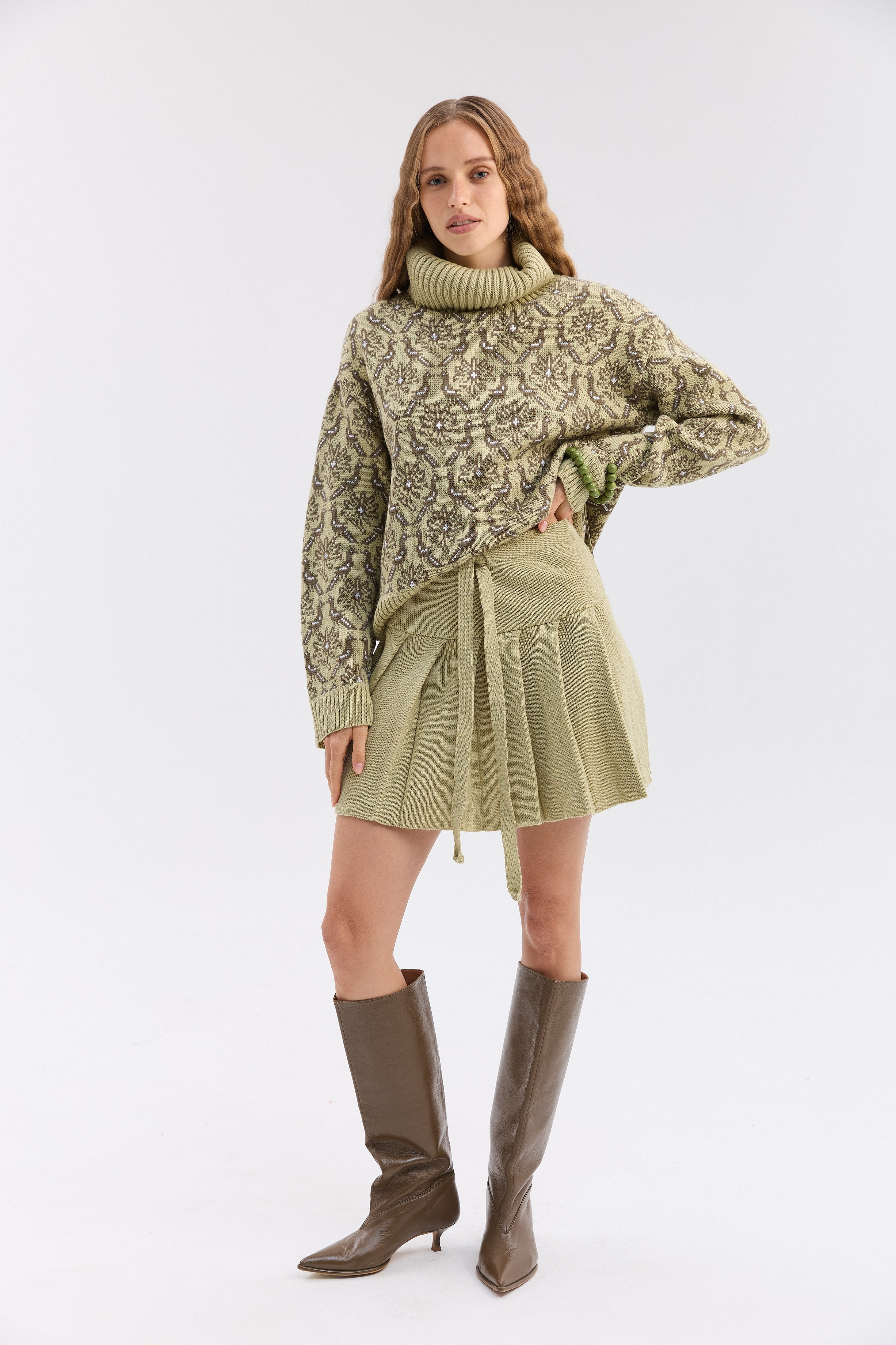 Костюм "Мар'яна" з міні спідницею