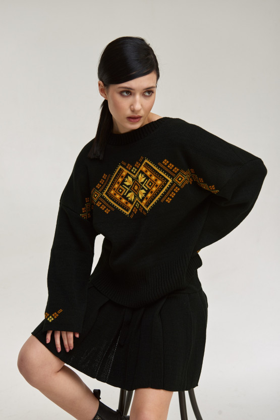 Костюм Етно з міні спідницею | vj5191/vj8075