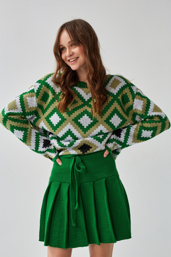 Костюм Лайт з міні спідницею | vj5224/vj8078