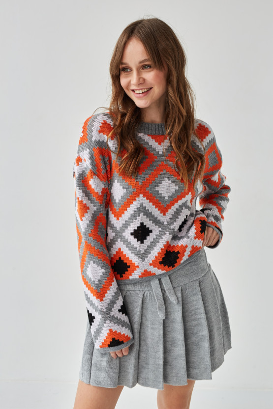 Костюм Лайт з міні спідницею | vj5225/vj8076