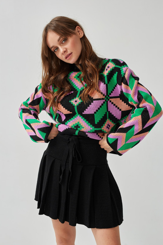 Костюм Еліс з міні спідницею | vj5231/vj8075