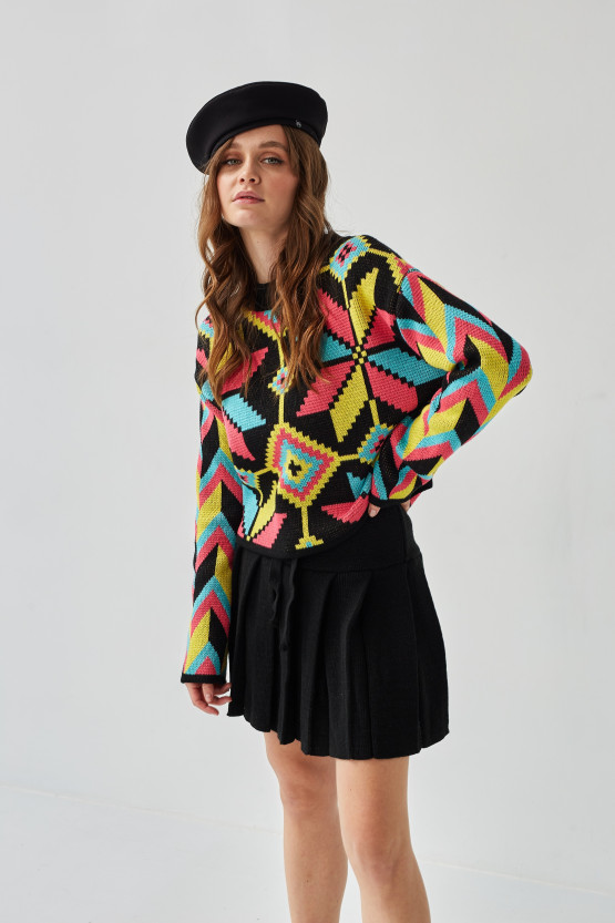 Костюм Еліс з міні спідницею | vj5232/vj8075