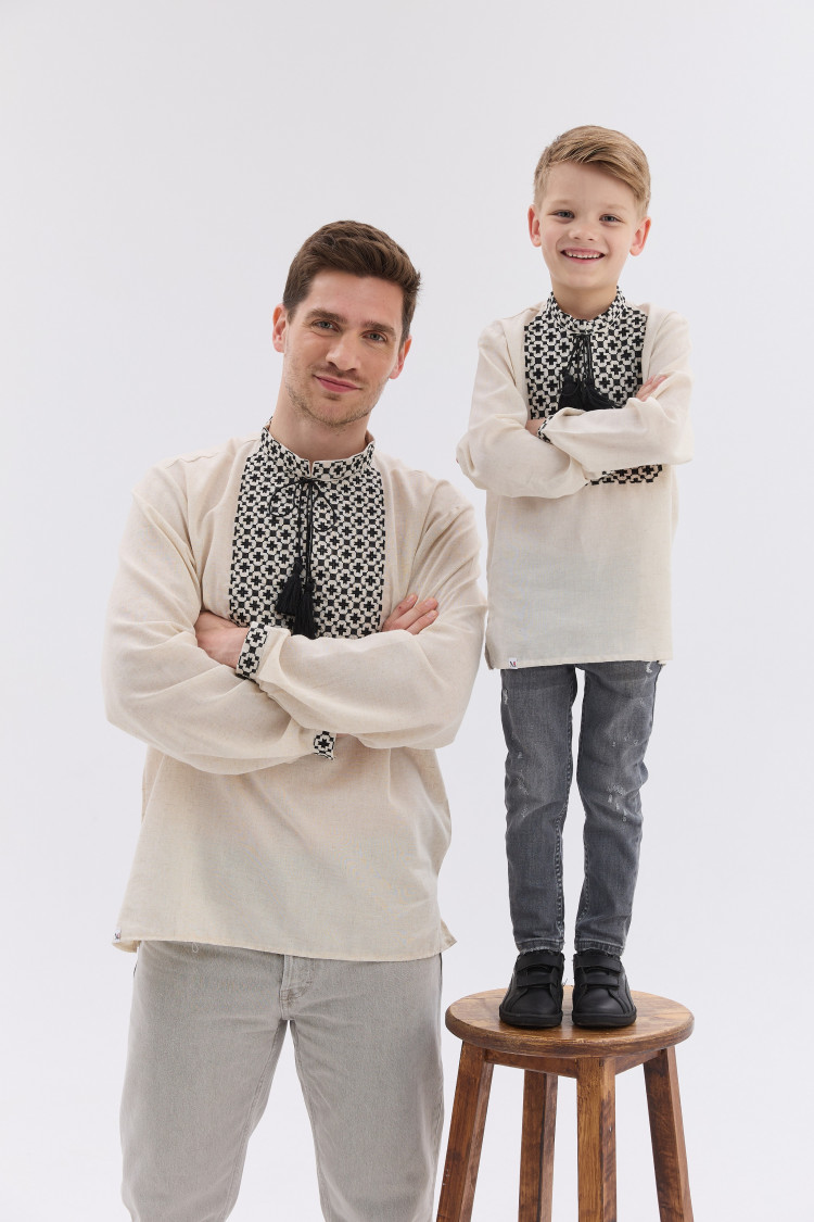 Комплект для тата та сина Бандера | lm663/kh255