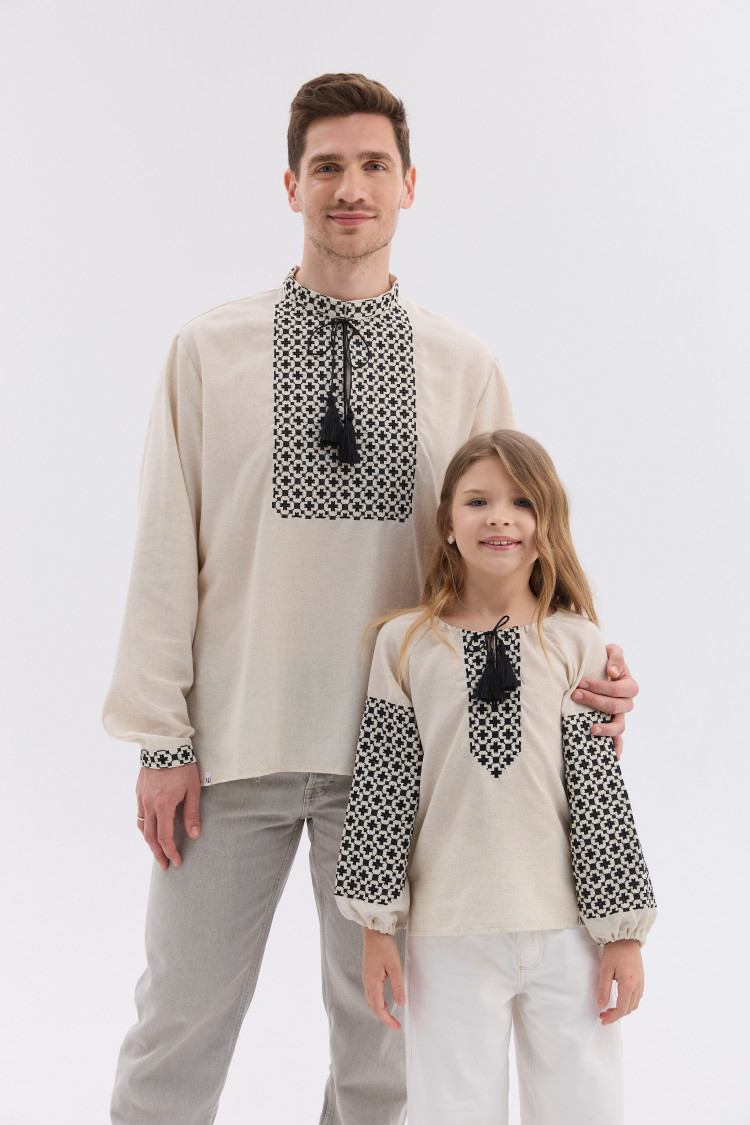 Комплект для тата та доньки Бандера | lm663/rd264