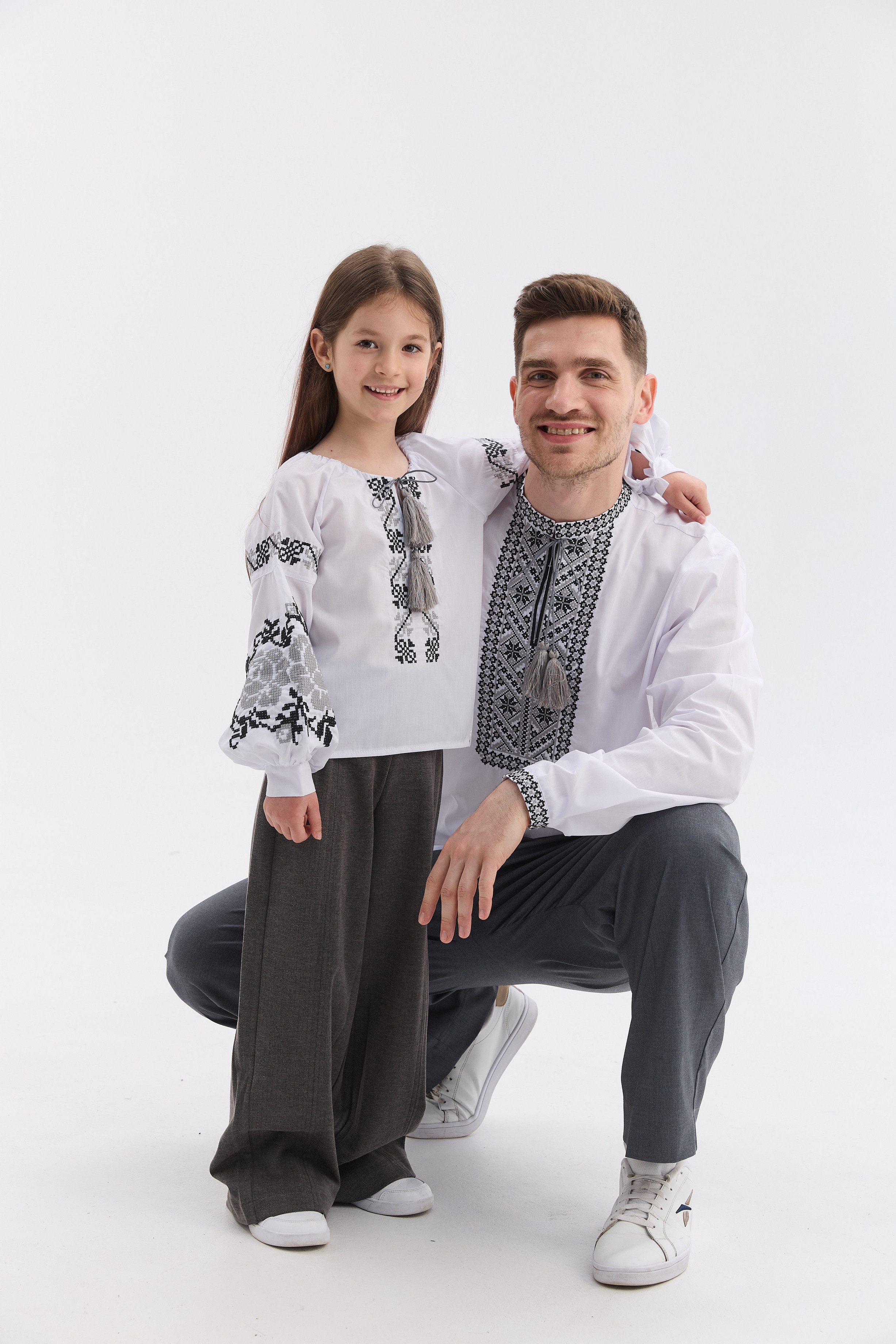 Комплект для тата та доньки Гриць і Марія