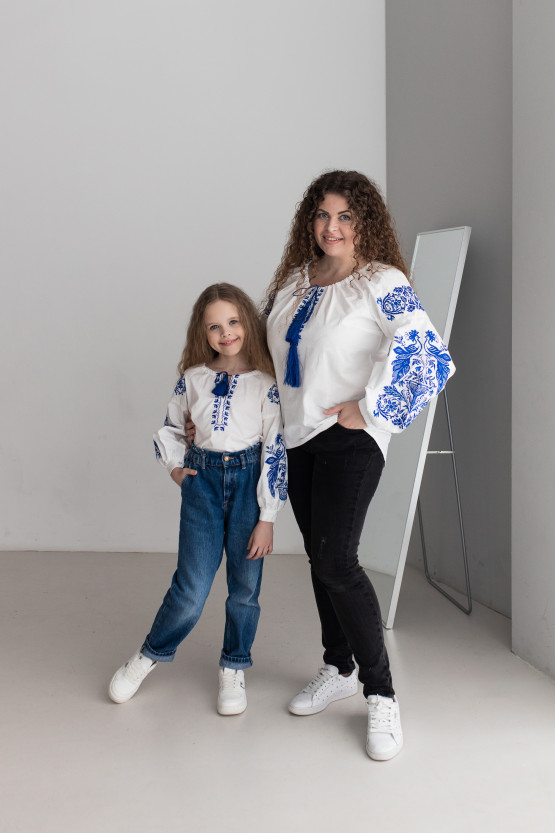 Комплект для мами та доньки Жарптиця | rj217/rd217