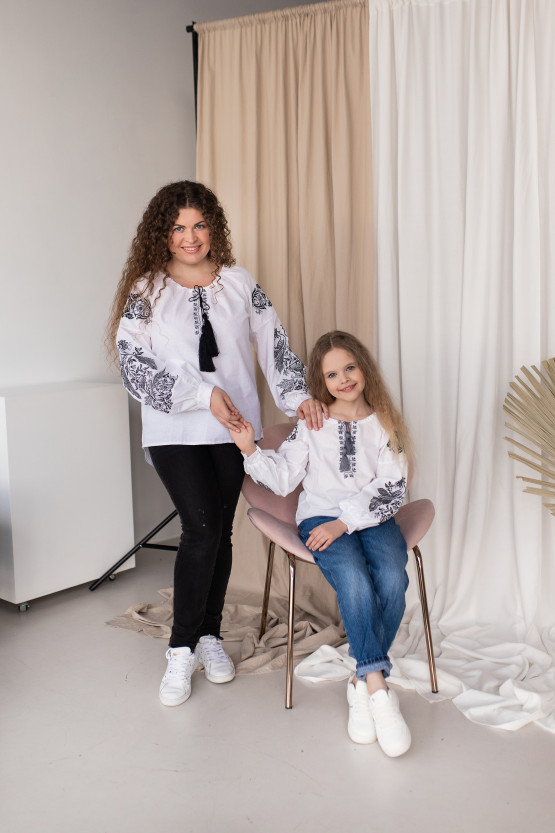 Комплект для мами та доньки Жарптиця | rj240/rd240