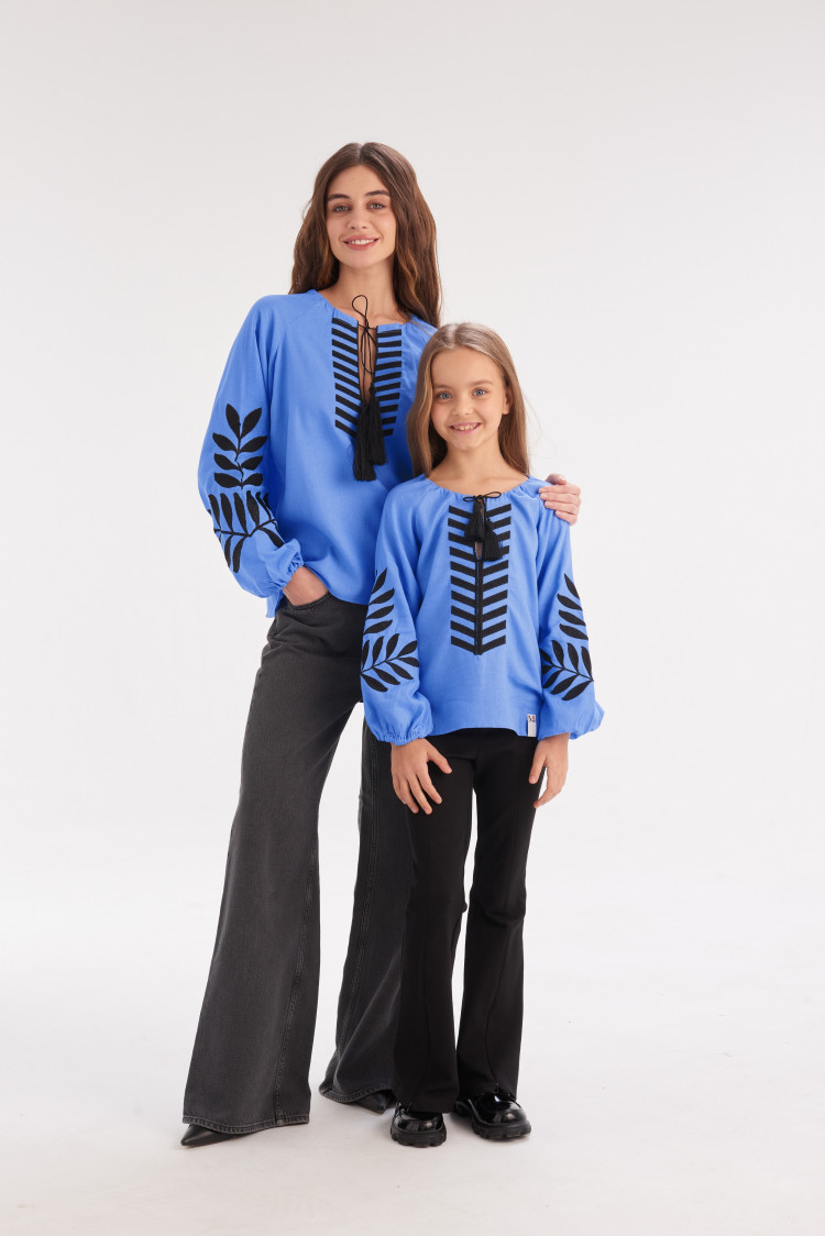 Комплект для мами та доньки Папороть | rj237/rd237