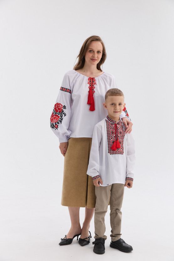 Комплект для мами та сина Марко і Марія | rj556/kh256