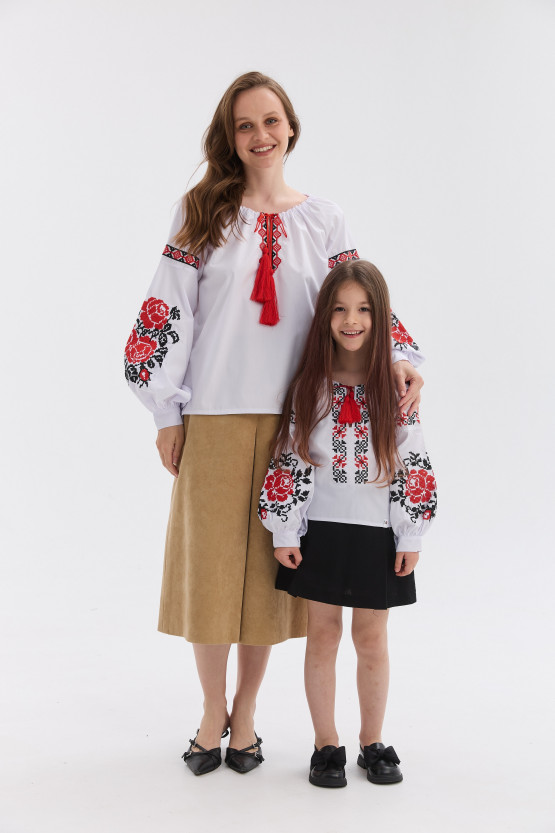 Комплект для мами та доньки Марія | rj556/rd556