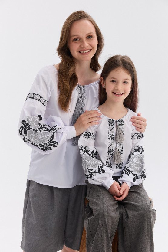 Комплект для мами та доньки Марія | rj557/rd557