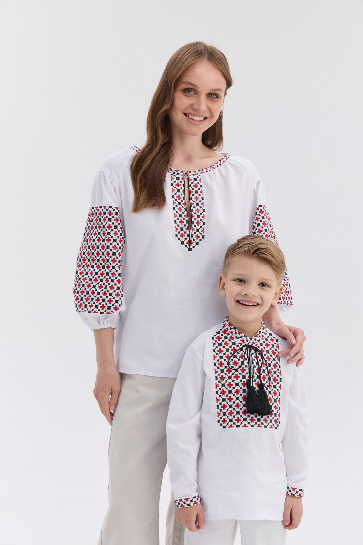 Комплект для мами та сина Бандера | rj583/kh746