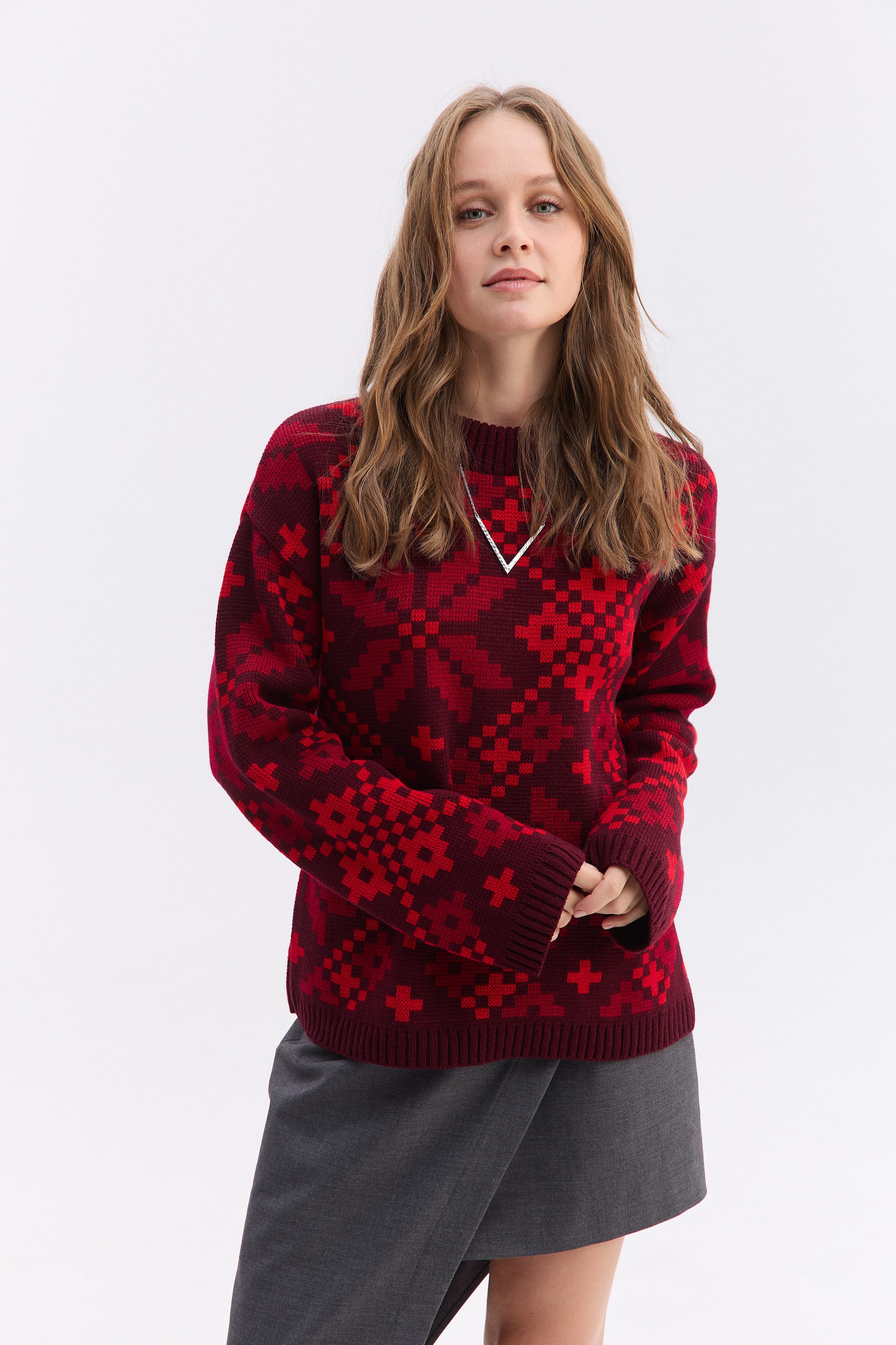 В'язаний джемпер Софійка