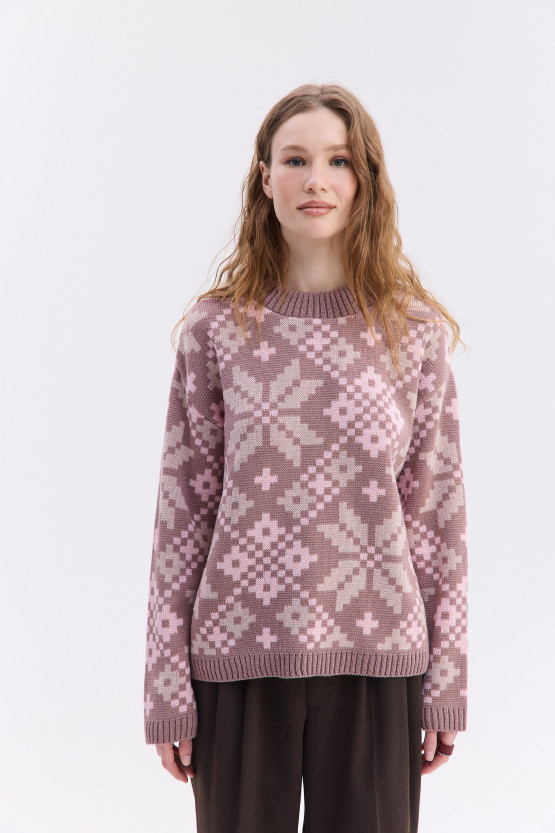 В'язаний джемпер Софійка | vj1450