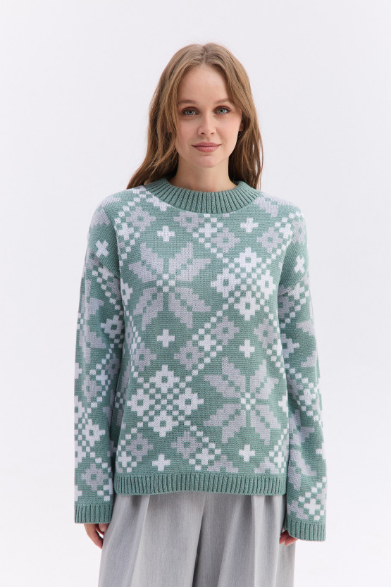 В'язаний джемпер Софійка | vj1451