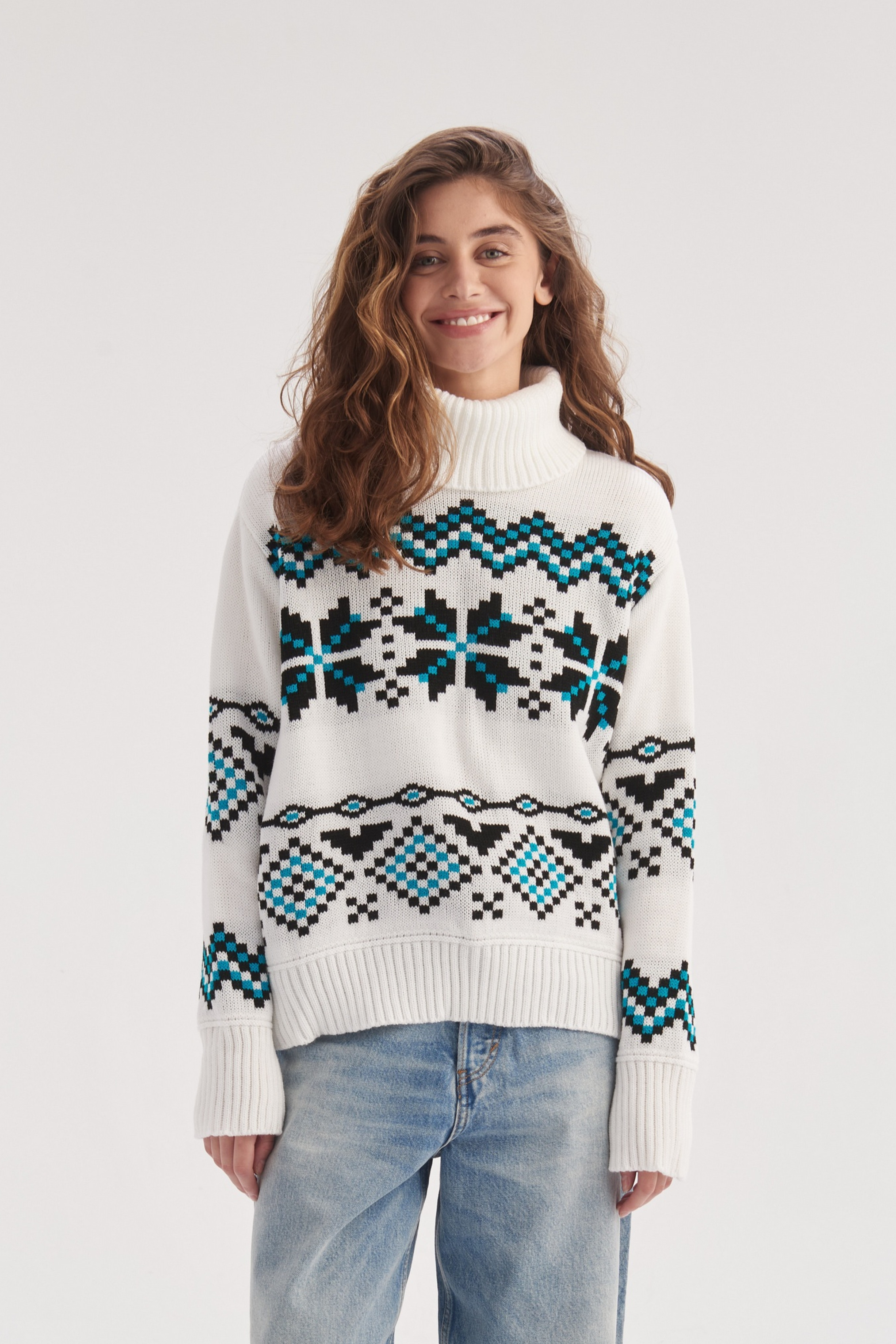 Светр Сніжинка