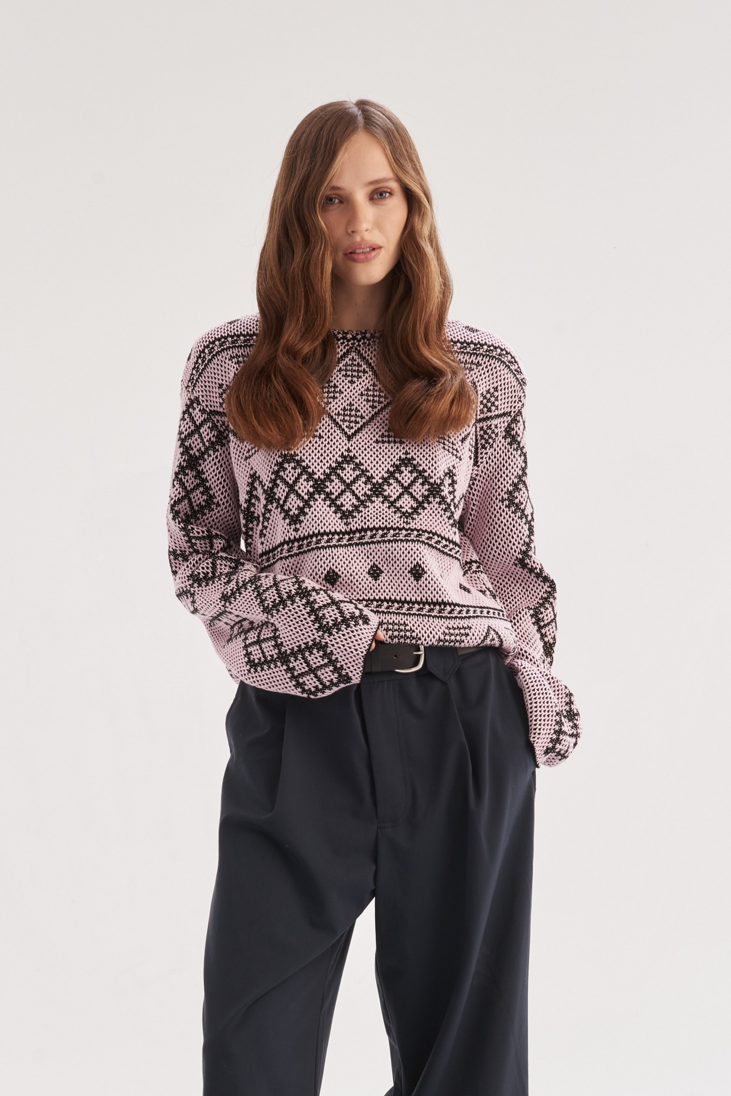 В'язаний джемпер Заріна