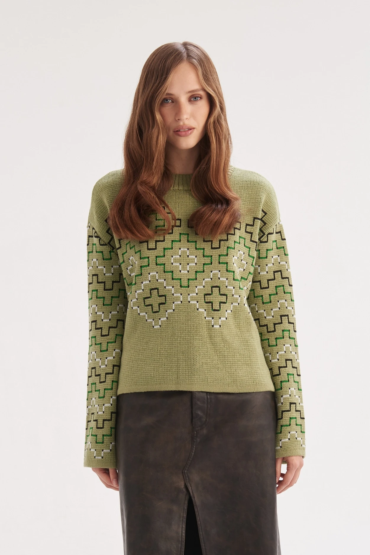 В'язаний джемпер West | vj5111