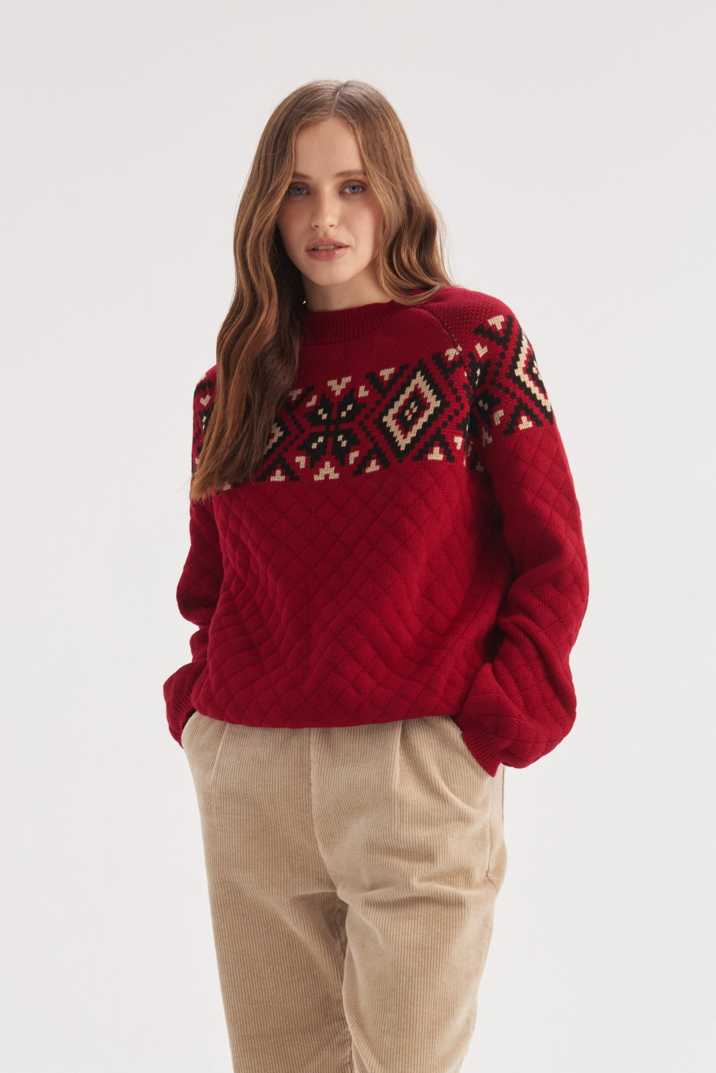 В'язаний джемпер Меланка