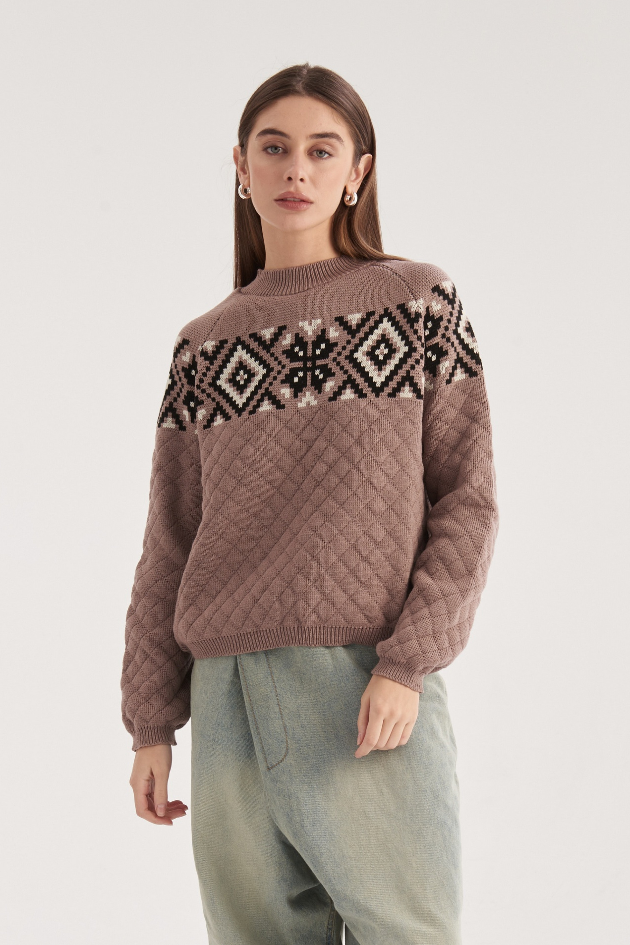 В'язаний джемпер Меланка