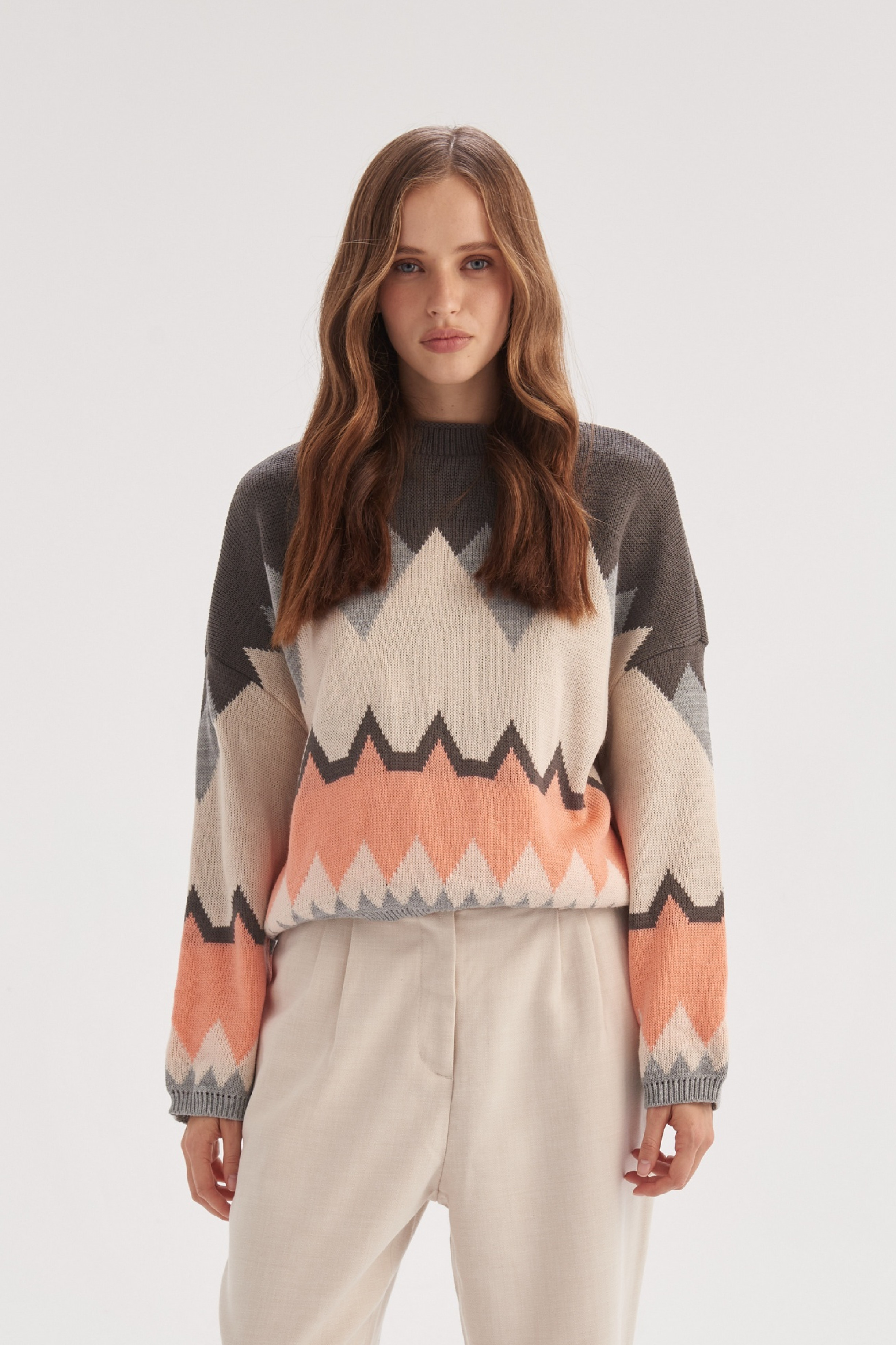 В'язаний джемпер Лана