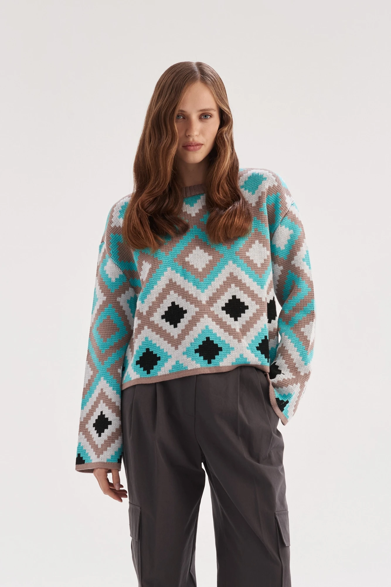 В'язаний джемпер Лайт | vj5221