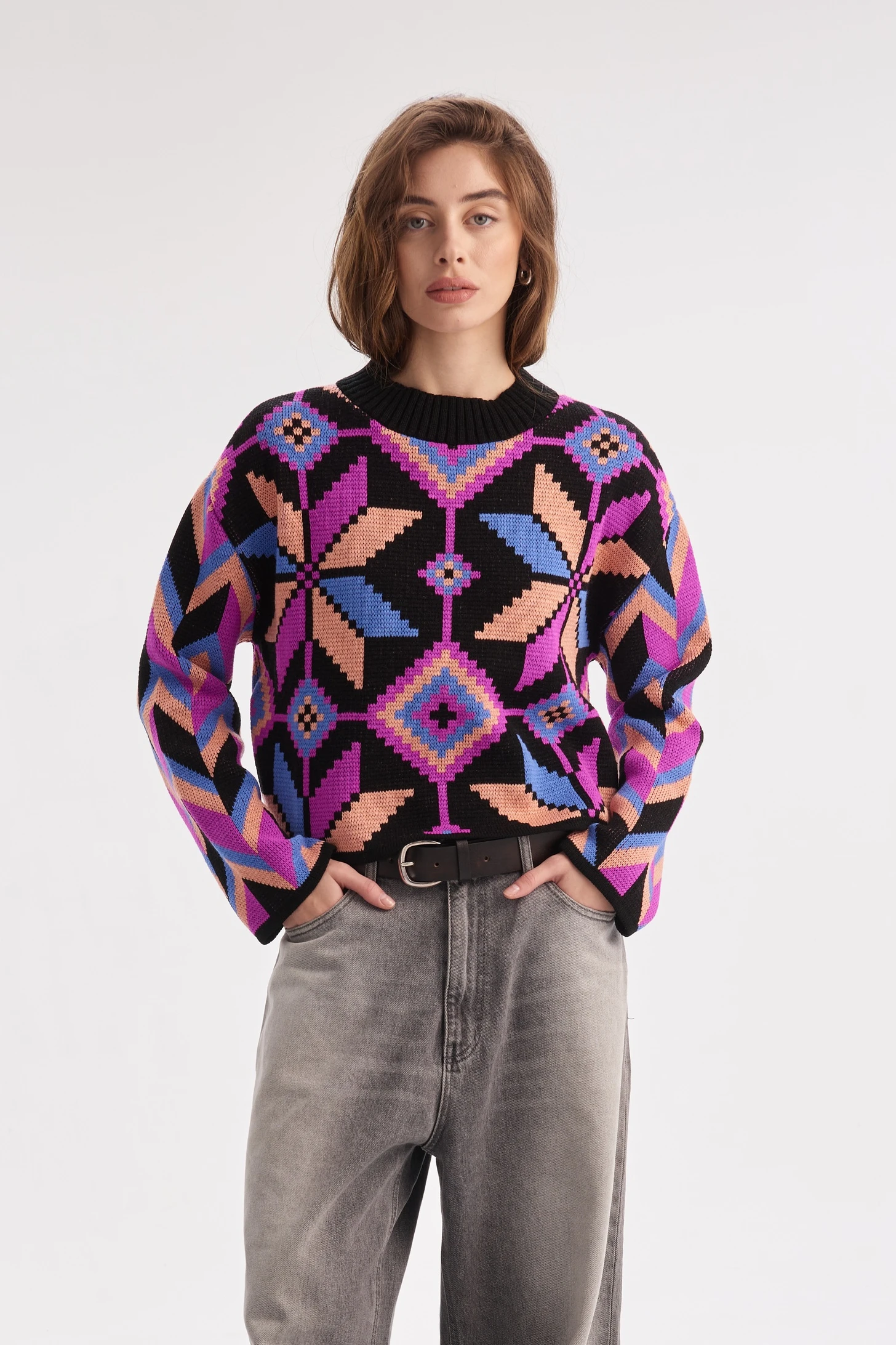 В'язаний джемпер Еліс | vj5233