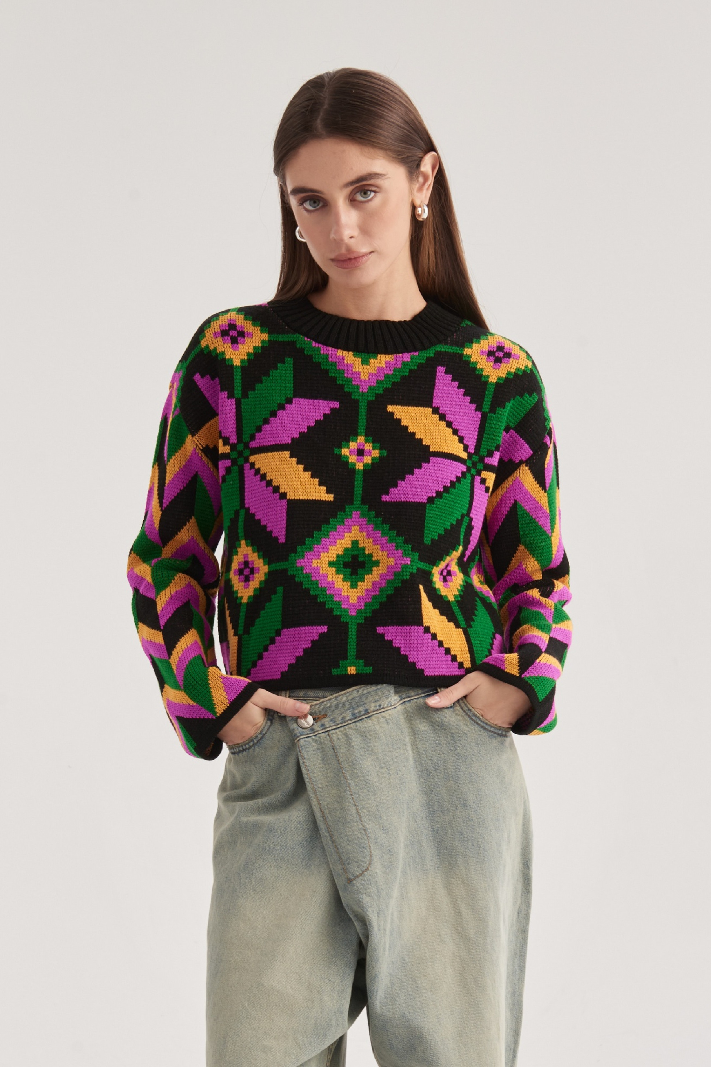 В'язаний джемпер Еліс