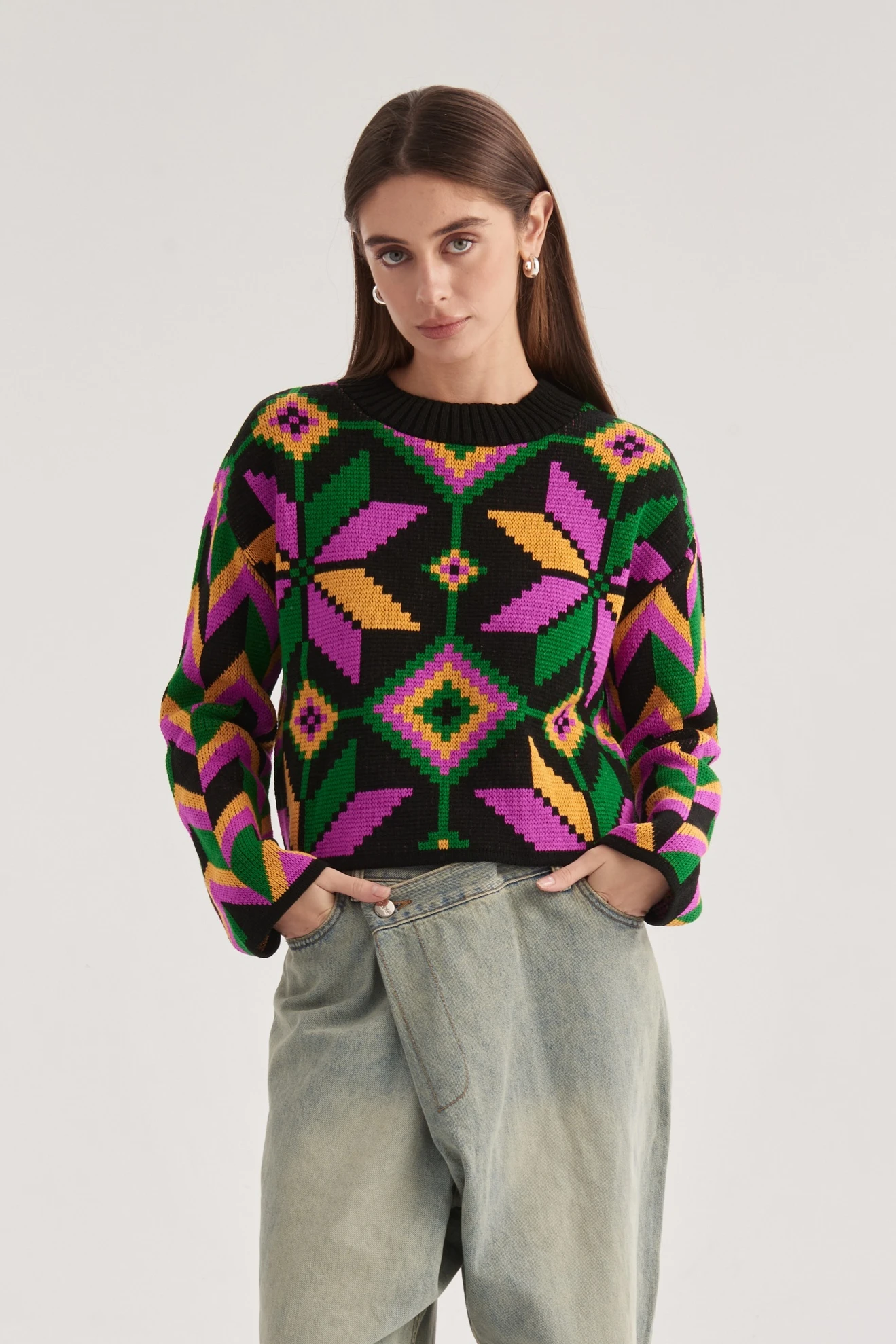 В'язаний джемпер Еліс | vj5234