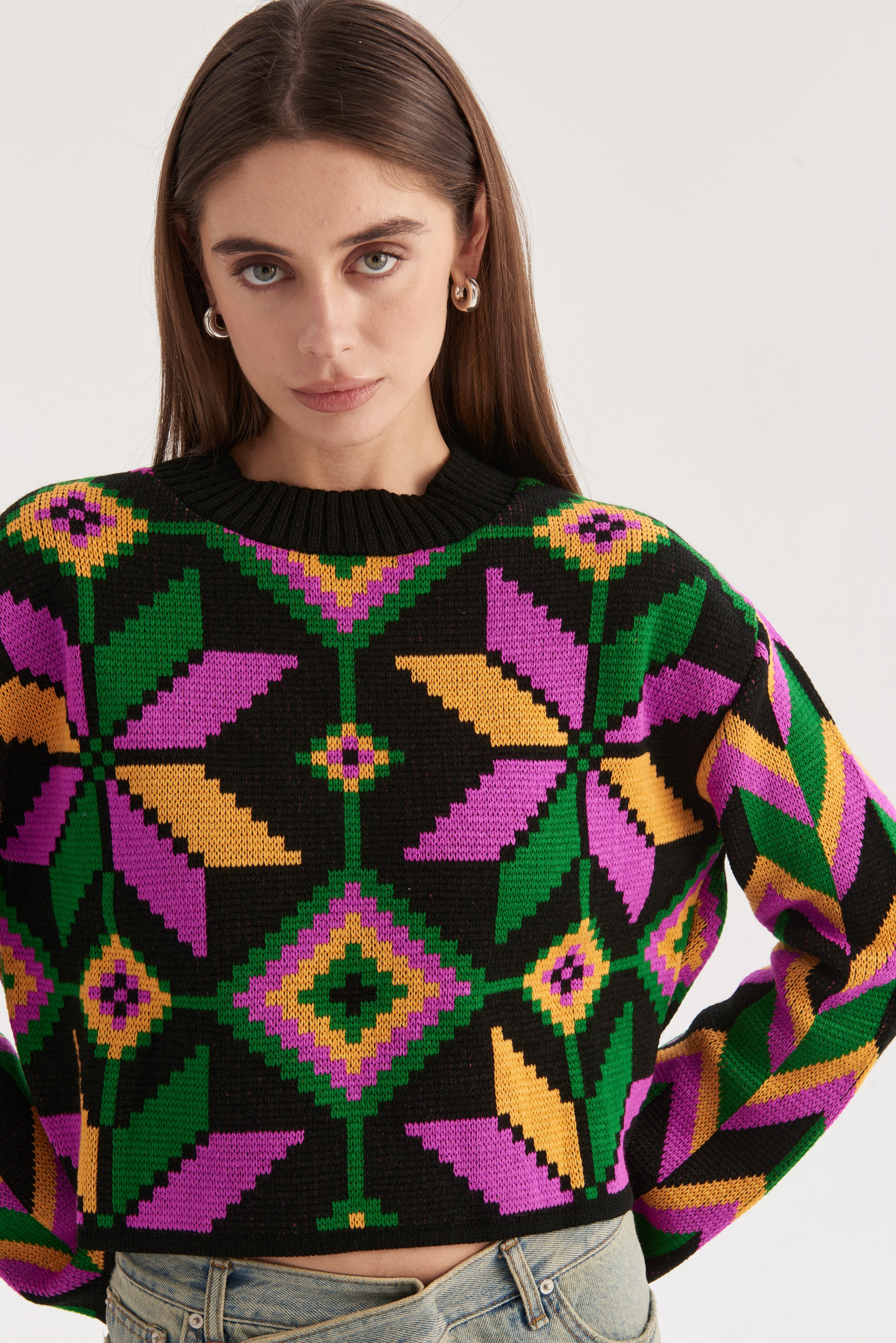 В'язаний джемпер Еліс