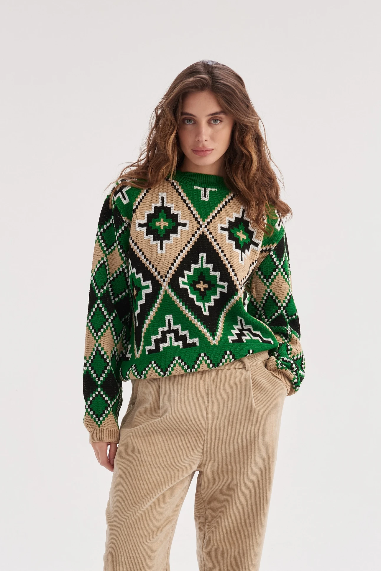 В'язаний джемпер Бренді | vj5243