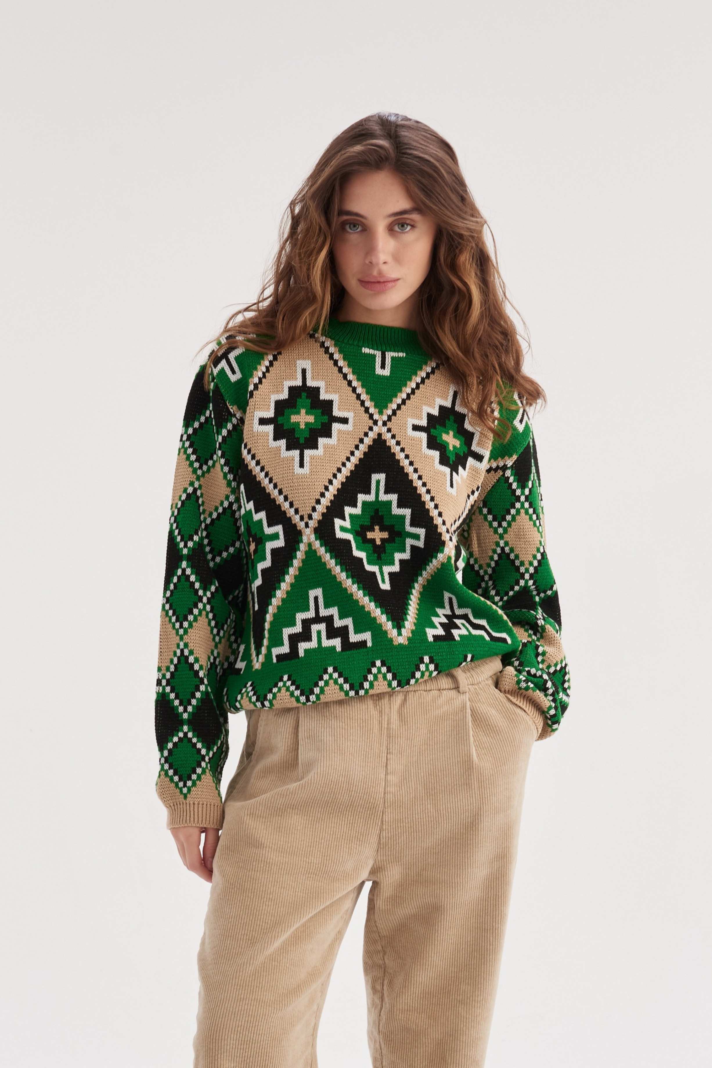 В'язаний джемпер Бренді