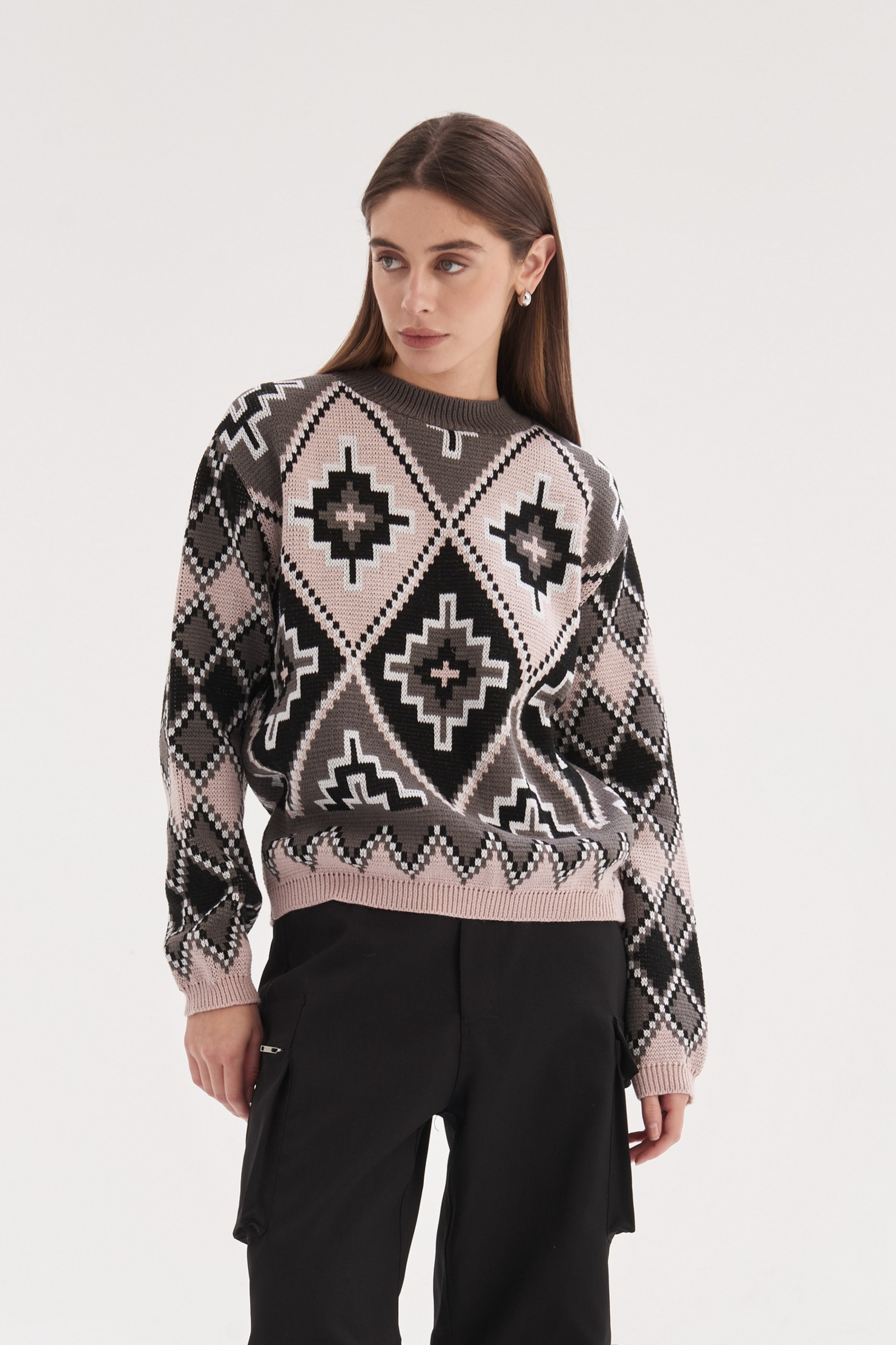 В'язаний джемпер Бренді